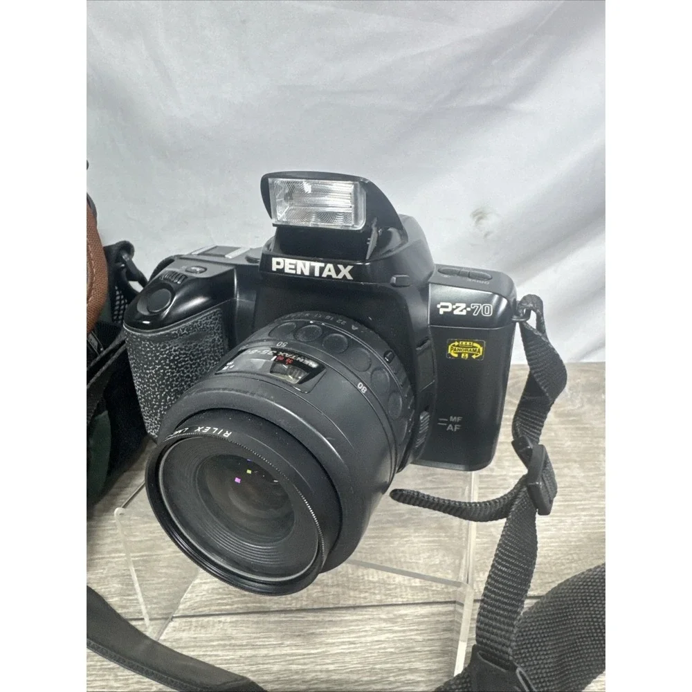 Pentax PZ-70 35mm SLR Film Camera SMC F 35-80mm Lens Tested New Battery